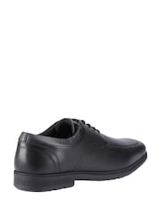 Pod Black Black Leather Hornet School Shoes - Image 3 of 4