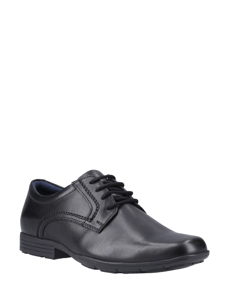 Pod Black Pod Black Leather Alec School Shoes - Image 2 of 4