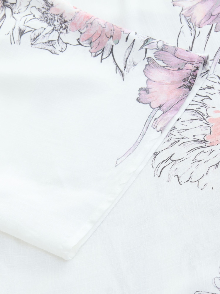 Vintage Dahlia Longline Kimono Cover-Up - Image 3 of 3