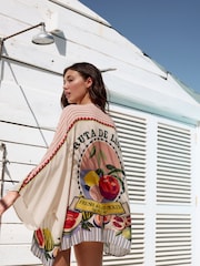 Multi Short Kimono Cover-Up - Image 1 of 5