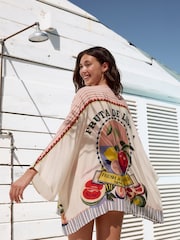 Multi Short Kimono Cover-Up - Image 3 of 5