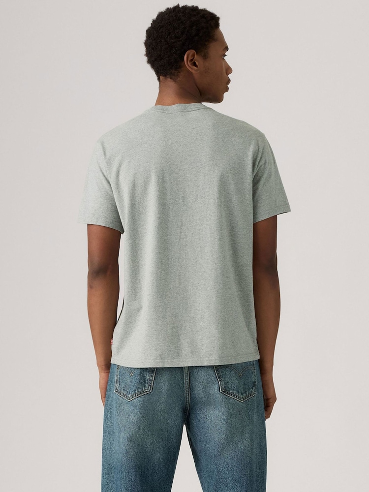 Levi's® Heather Grey Relaxed Fit Short Sleeve T-Shirt - Image 2 of 6