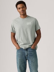 Levi's® Heather Grey Relaxed Fit Short Sleeve T-Shirt - Image 3 of 6