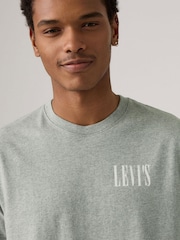 Levi's® Heather Grey Relaxed Fit Short Sleeve T-Shirt - Image 4 of 6