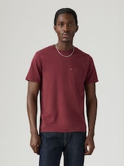 Levi's® Red Classic Pocket T-Shirt - Image 1 of 6