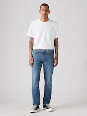 Levi's® Light Blue Denim 511 Slim Jeans - Image 4 of 7