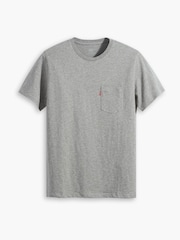 Gris - Camiseta clásica con bolsillo de Levi's® - Imagen 3 de 4