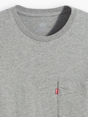 Gris - Camiseta clásica con bolsillo de Levi's® - Imagen 4 de 4
