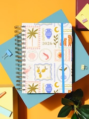 Multi Mediterranean 2026 Page A Day Diary - Image 1 of 4