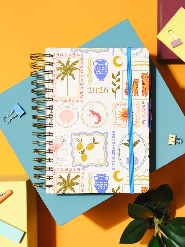 Multi Mediterranean 2026 Page A Day Diary - Image 1 of 4