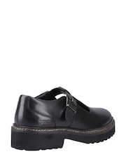 Pod Black Pod Leather Kylee Lace Up T-Bar Boots - Image 3 of 4