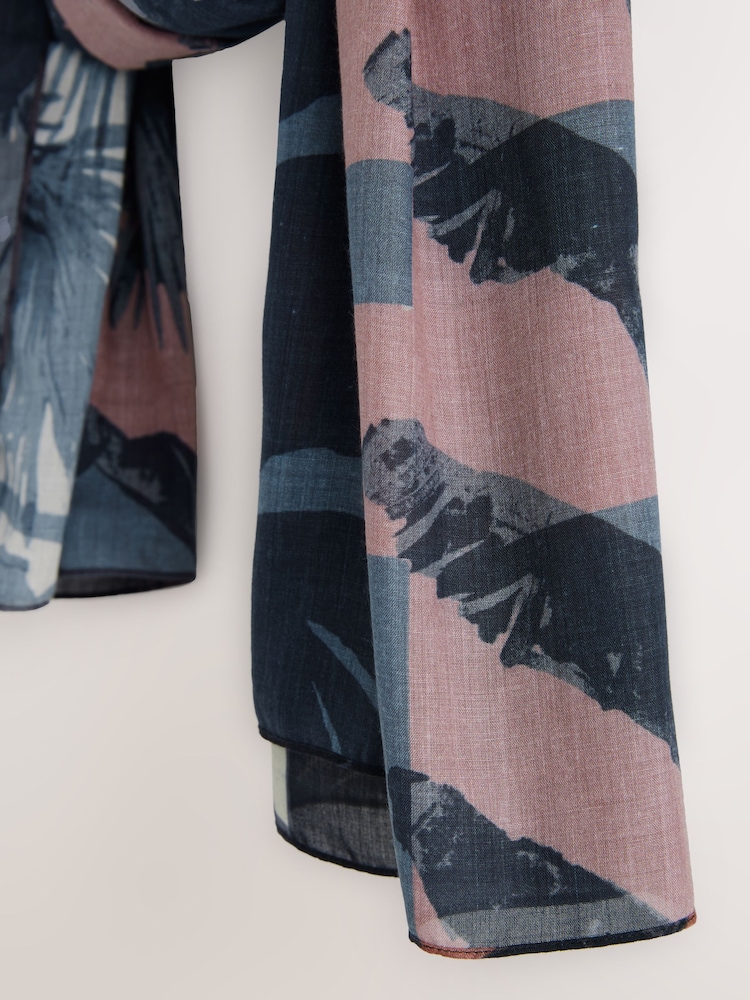 Aztec Palm Lightweight Scarf - Image 3 of 3