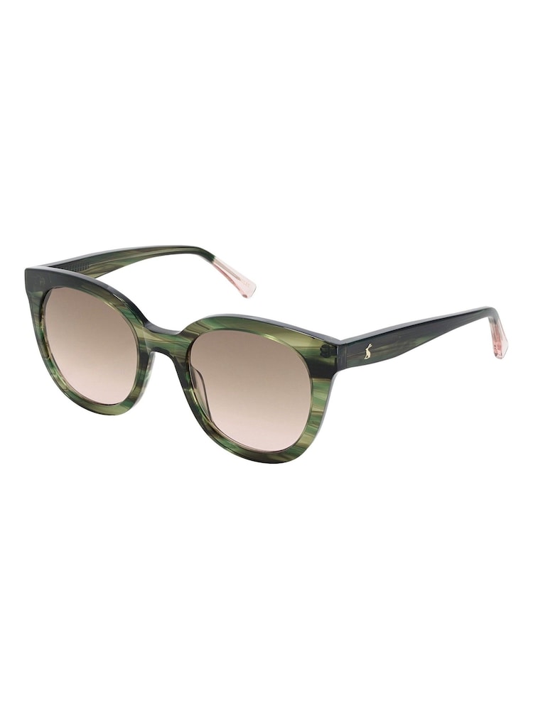 Joules Green Round Sunglasses - Image 1 of 5