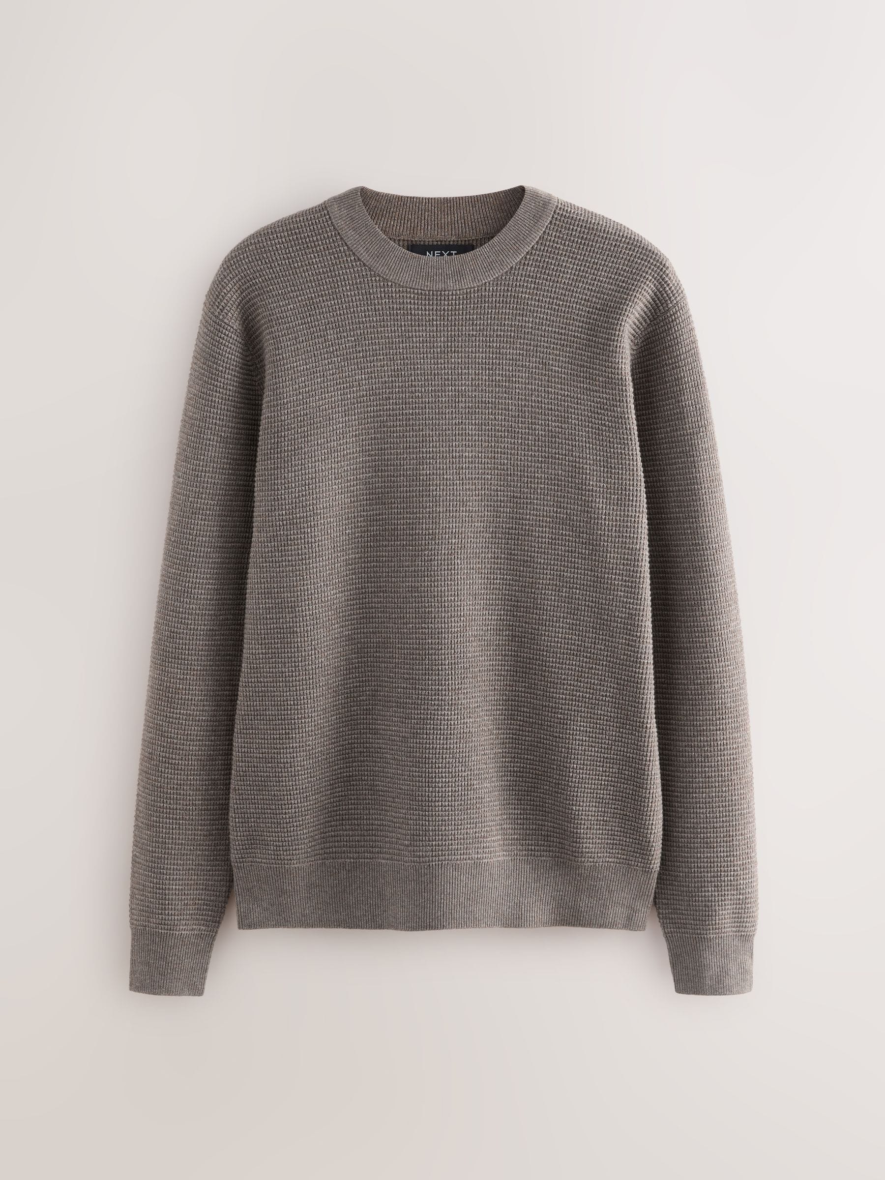 L’appartement crew neck knit ナチュラル2021AW Crew Neck Sweatshirt, Ivory – Kick Pleat