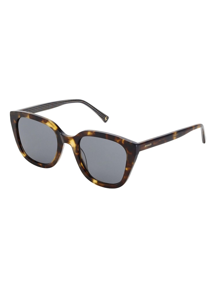 Joules Brown Square Cat-Eye Sunglasses - Image 1 of 3