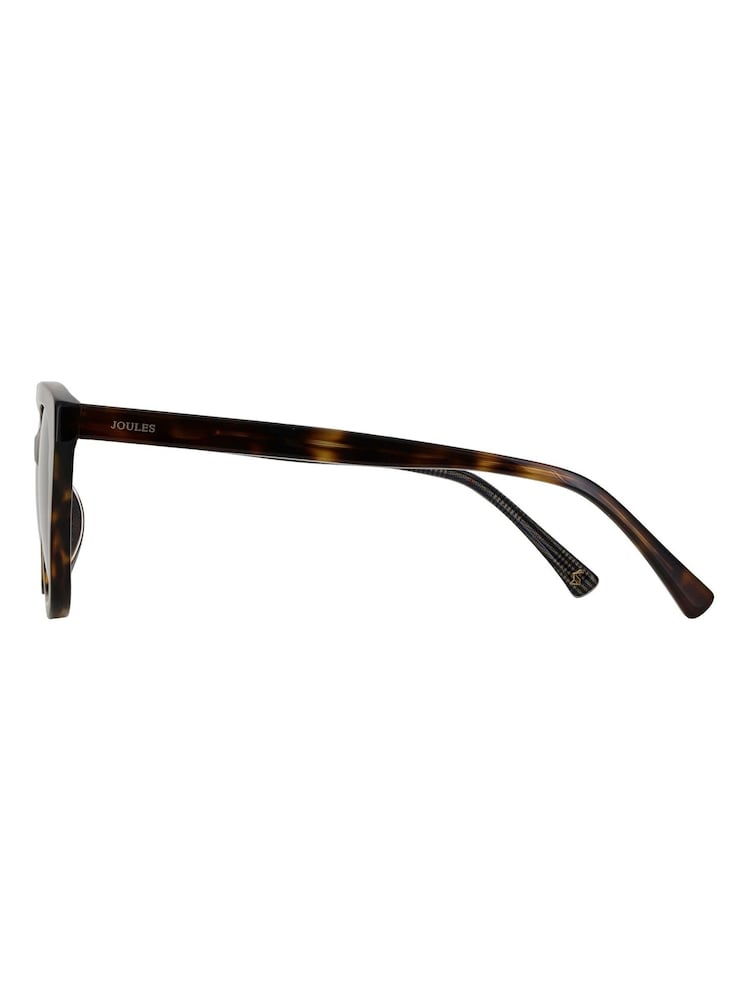 Joules Brown Square Cat-Eye Sunglasses - Image 3 of 3