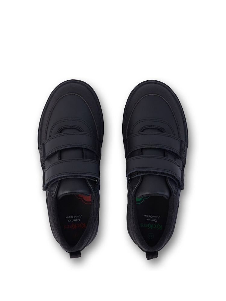 Kickers Black Tovni Scuff Shoes - Image 7 of 7