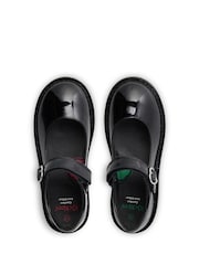 Kickers Black Adlar Heart Mary Jane Shoes - Image 5 of 5
