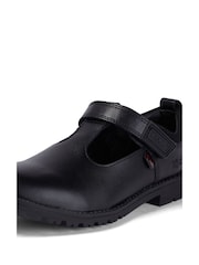 Kickers Black Lachly T-Bar School Shoes - Image 12 of 12