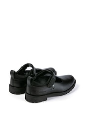 Kickers Black Lachly T-Bar School Shoes - Image 4 of 12