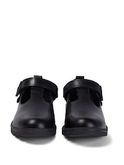 Kickers Black Lachly T-Bar School Shoes - Image 7 of 12