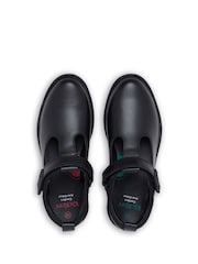 Kickers Black Lachly T-Bar School Shoes - Image 9 of 12
