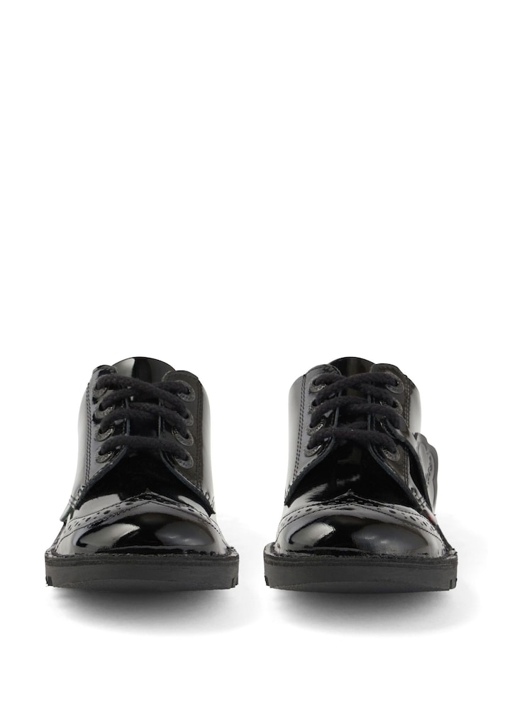 Kickers Black Kick Lo Brogues - Image 6 of 6