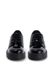 Kickers Black Kori Lace Shoes - Image 5 of 8