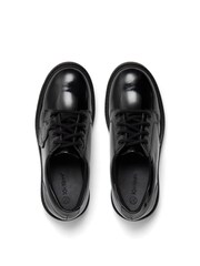 Kickers Black Kori Lace Shoes - Image 7 of 8