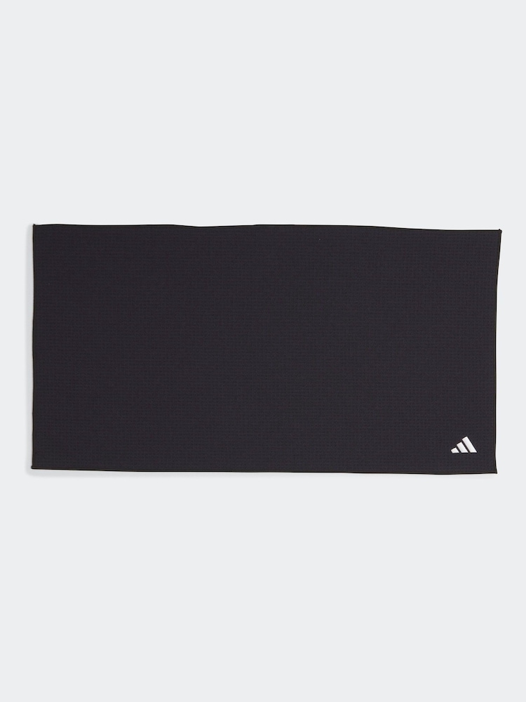 adidas Golf Microfiber Players Black Towel - Bild 1 von 3