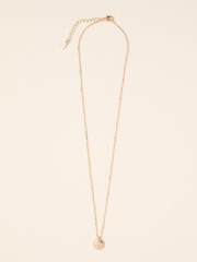 FatFace Gold Tone Alphabet Necklace - Image 1 of 1