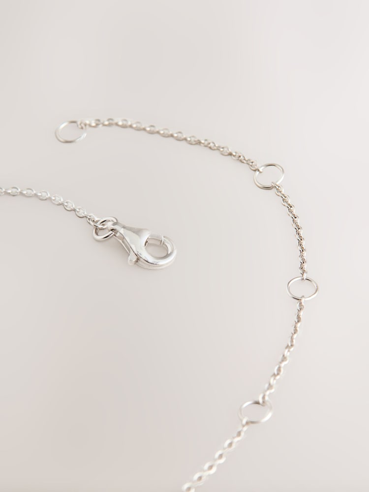 Sterling Silver Bow Necklace - Image 3 of 3