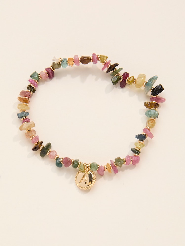FatFace Multi Colour Alphabet Bracelet - Image 1 of 1