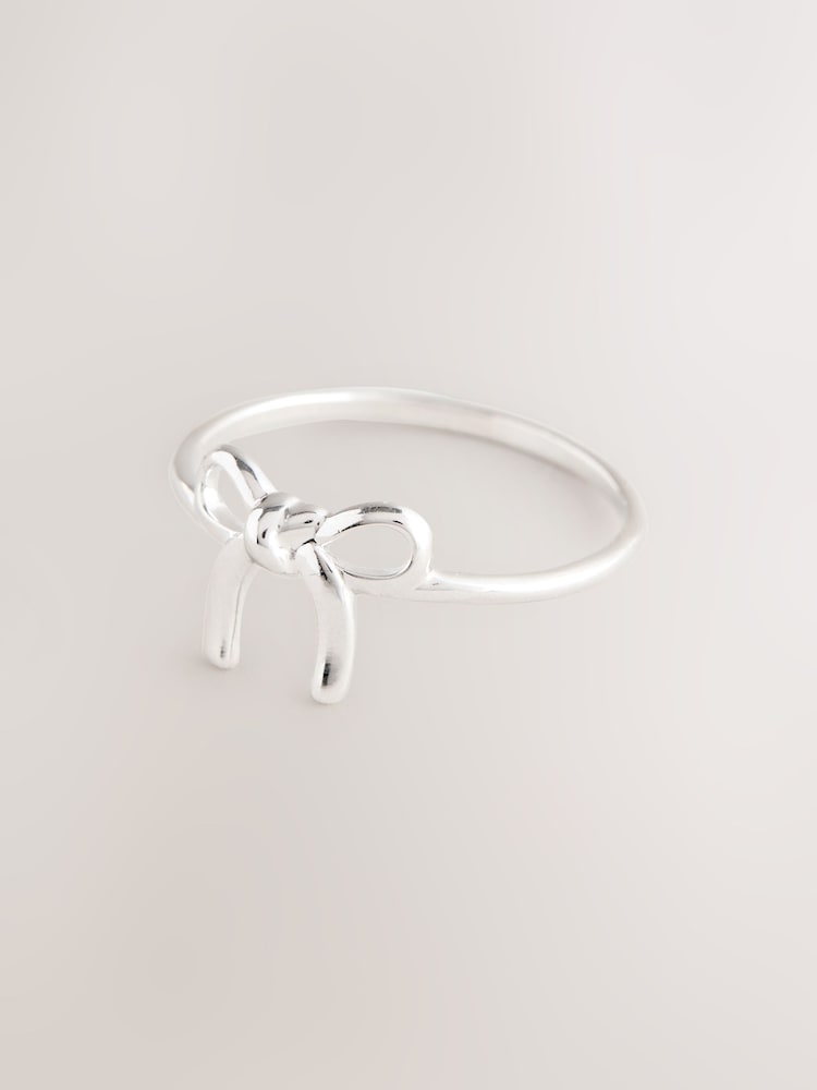 Sterling Silver Bow Ring - Image 1 of 3