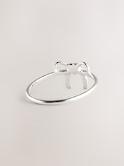 Sterling Silver Bow Ring - Image 3 of 3