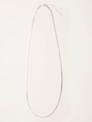 FatFace Silver Sterling Silver Snake Chain - Image 1 of 2