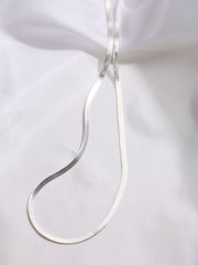 FatFace Silver Sterling Silver Snake Chain - Image 2 of 2