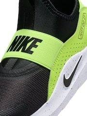 Nike Black Volt Junior Flex Runner 4 Trainers - Image 10 of 11