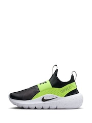 Nike Black Volt Junior Flex Runner 4 Trainers - Image 2 of 11