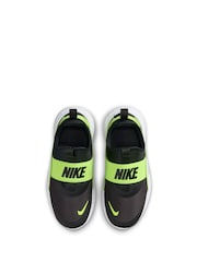 Nike Black Volt Junior Flex Runner 4 Trainers - Image 6 of 11