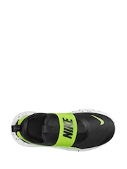 Nike Black Volt Junior Flex Runner 4 Trainers - Image 8 of 11