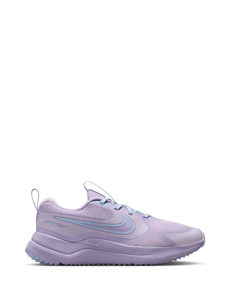 Nike Lilac Purple Youth Cosmic Runner Trainers - Image 1 of 8