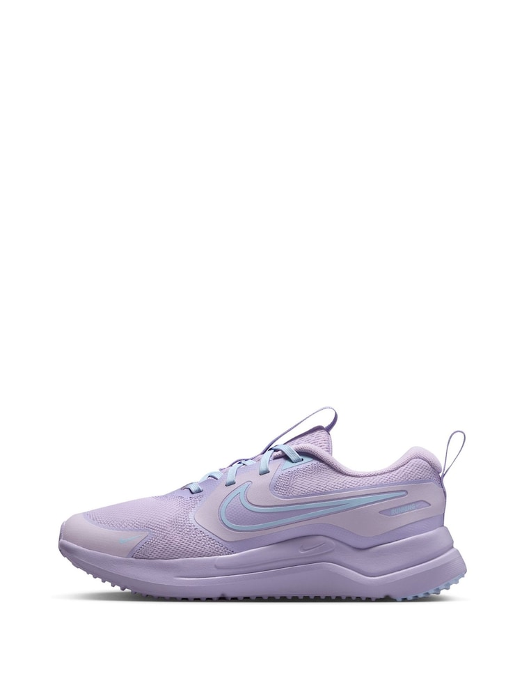 Nike Lilac Purple Youth Cosmic Runner Trainers - Image 2 of 8