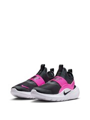 Nike Black/Fuschia Pink Youth Flex Runner 4 Trainers - Image 5 of 11