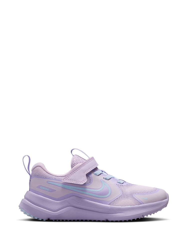 Nike Lilac Purple Junior Cosmic Runner Trainers - Image 1 of 10 Nike Lilac Purple Junior Cosmic Runner Trainers - Image 1 of 10