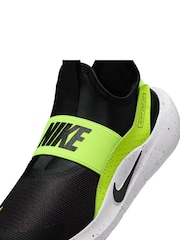Nike Black Volt Youth Flex Runner 4 Trainers - Image 10 of 11