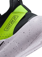 Nike Black Volt Youth Flex Runner 4 Trainers - Image 11 of 11