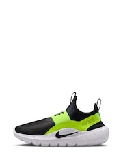 Nike Black Volt Youth Flex Runner 4 Trainers - Image 2 of 11