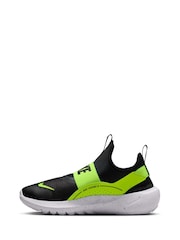 Nike Black Volt Youth Flex Runner 4 Trainers - Image 4 of 11