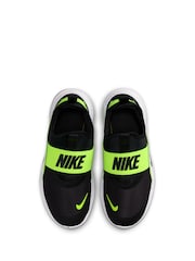 Nike Black Volt Youth Flex Runner 4 Trainers - Image 7 of 11
